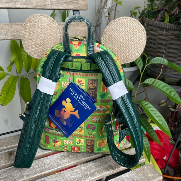 NWT SOLD OUT Loungefly Disney Exclusive Tiki Room Mini Backpack. Limited Edition - Picture 3 of 3